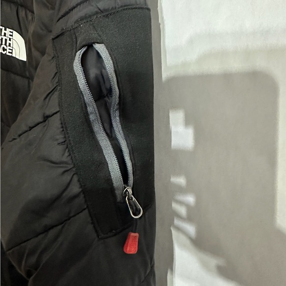 The North Face Men’s Black Aconcagua Hybrid Puffer Jacket Hooded Size Large - Picture 5 of 16